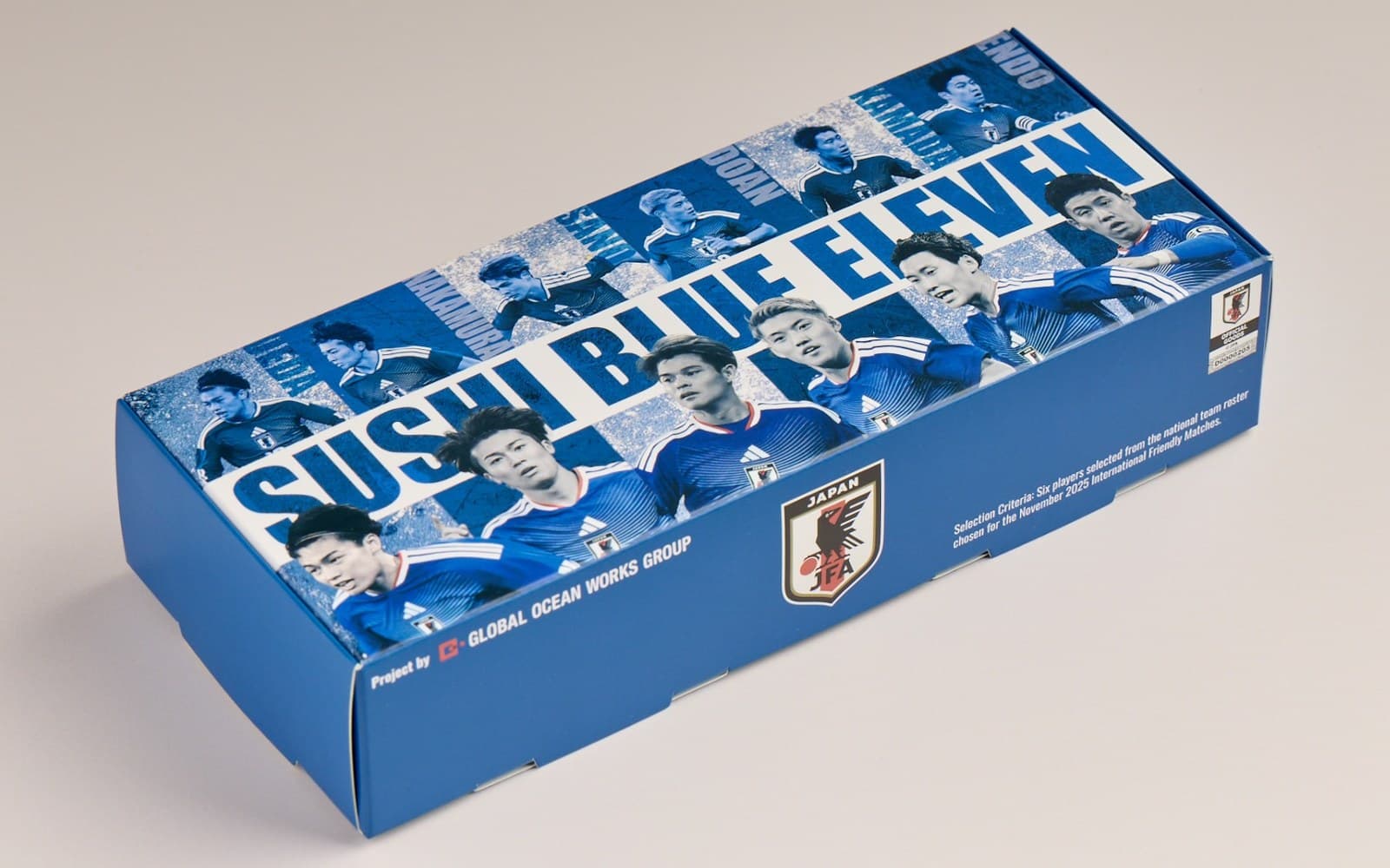 Sushi Blue Eleven — limited edition sushi box
