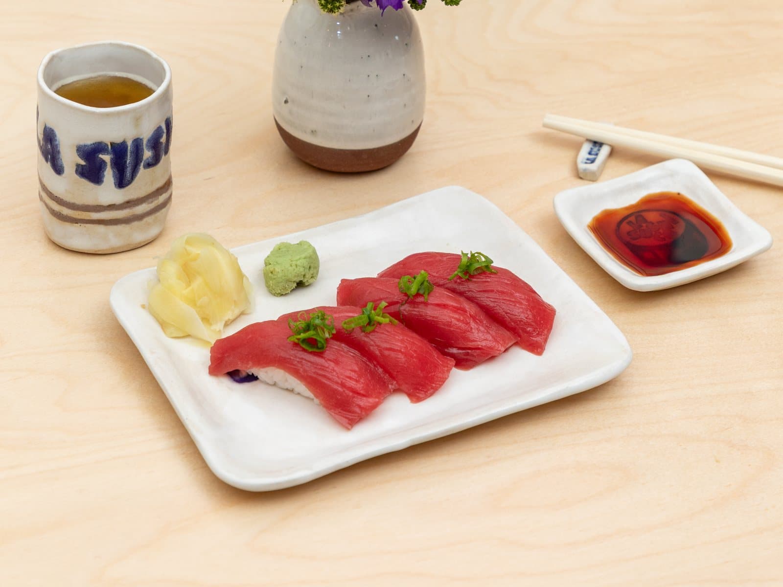 Tuna with Green Onion