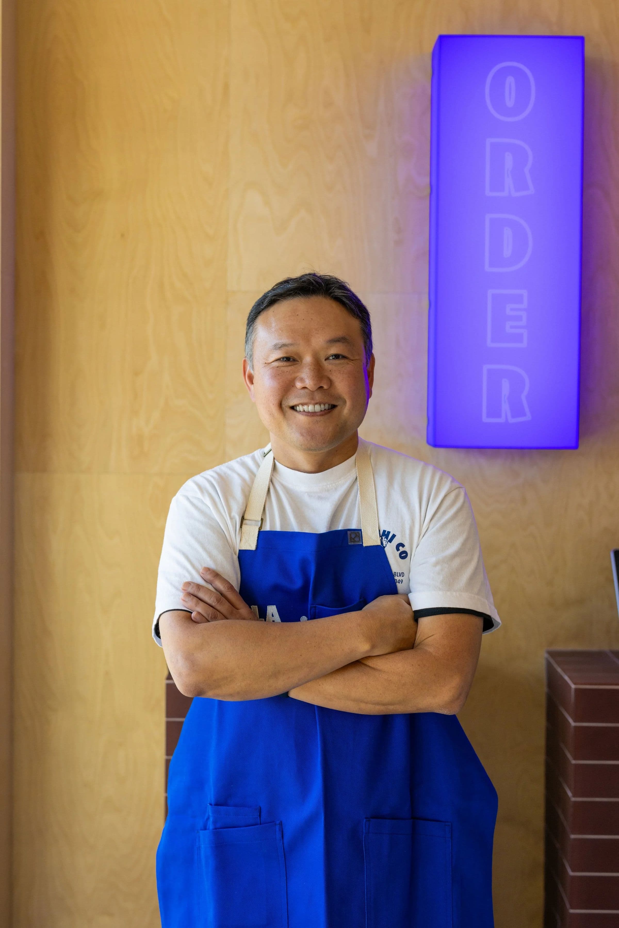Chef Taka Hirano at LA Sushi Co